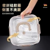Food-grade stainless steel sealed food storage box, special storage box for kitchen refrigerators, portable lunch box for outdoor picnics Application Scenario